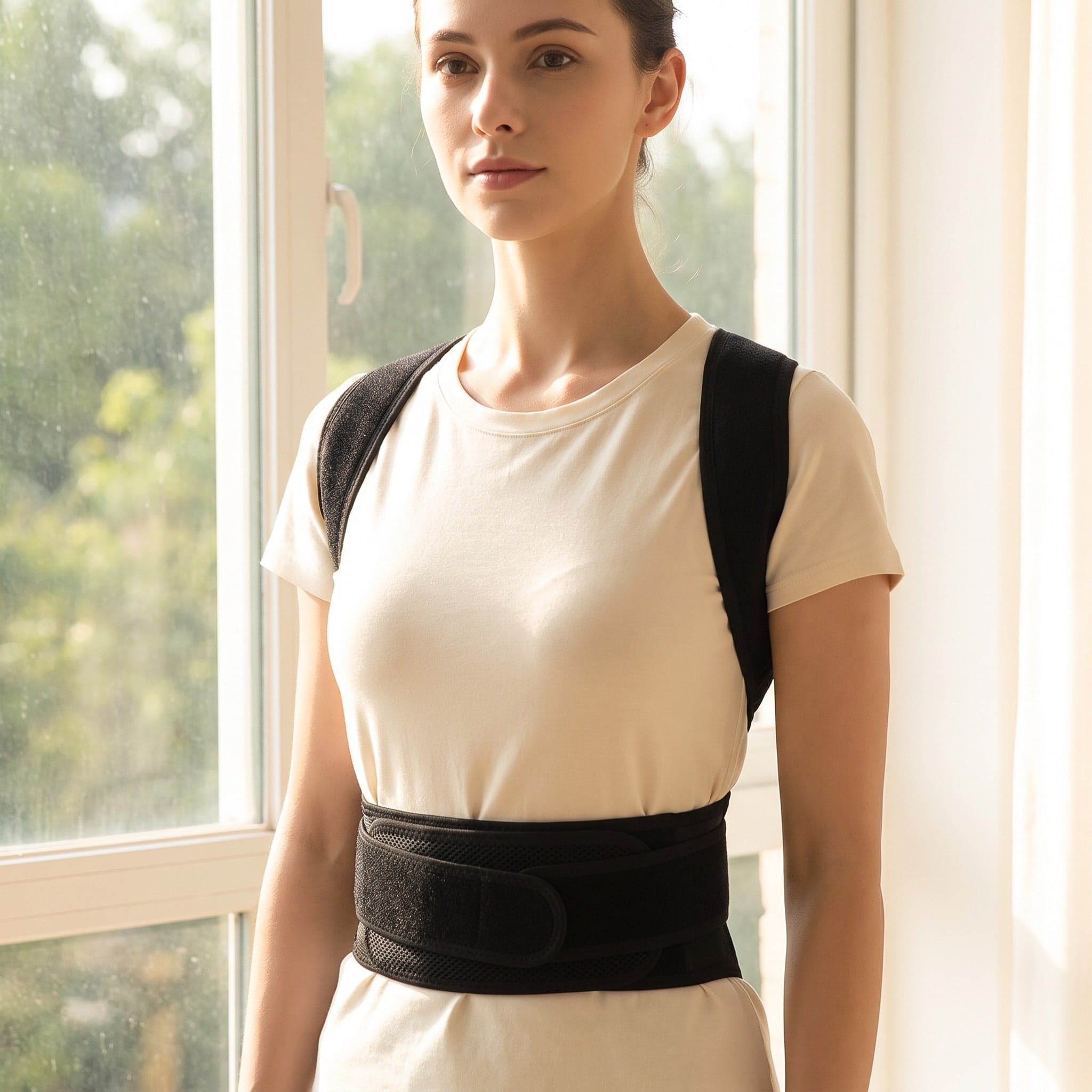 ScrapeTheory Posture Corrector | Adjustable Back Support Brace 4